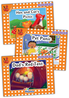 Jolly Phonics Readers - Set 2 - Orange Level (Pack Of 3)